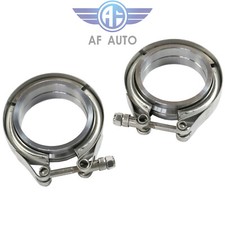 2 X 2.5 V-band Flange Clamp Kit For Turbo Exhaust Downpipes 2 X 2.5 V-band Flange Clamp Kit For Turbo Exhaust Downpipes