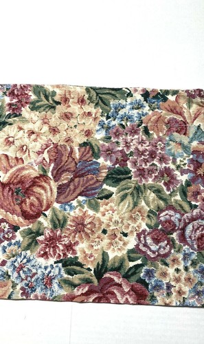 2 Vintage 80s Curtron Valances Curtains Floral Flower Print Fabric Pattern Short - Picture 8 of 8