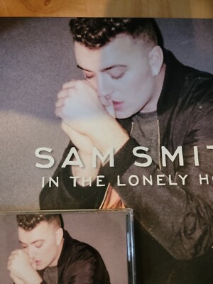 Sam Smith - In the Lonely Hour Vinyl Record LP & CD as a Bonus