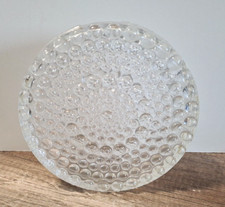 Vintage! Große, runde Bayer Glasvase - Bubble Blasen Optik - 60er Jahre Design