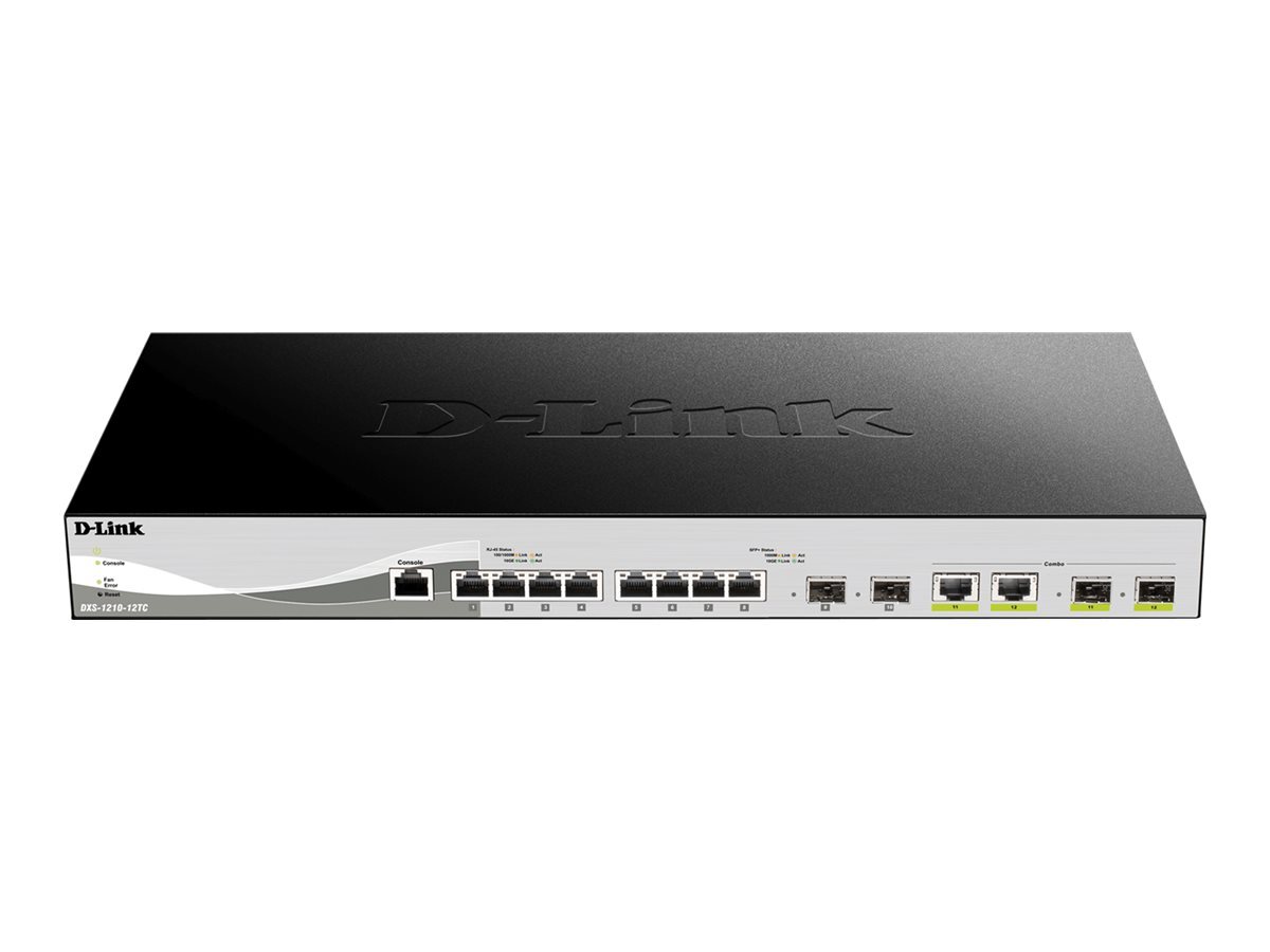 D-Link DXS-1210-12TC/E Gestito L2 10G Ethernet DXS-1210-12TC/E