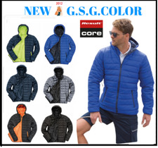 giubbotto uomo Giacca imbottita idrorepellente e antivento  