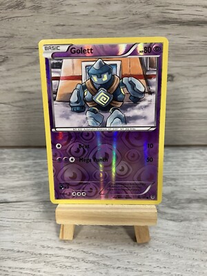 Pokemon Karte Golett 45/101 Black & White Plasma Blast Reverse Holo