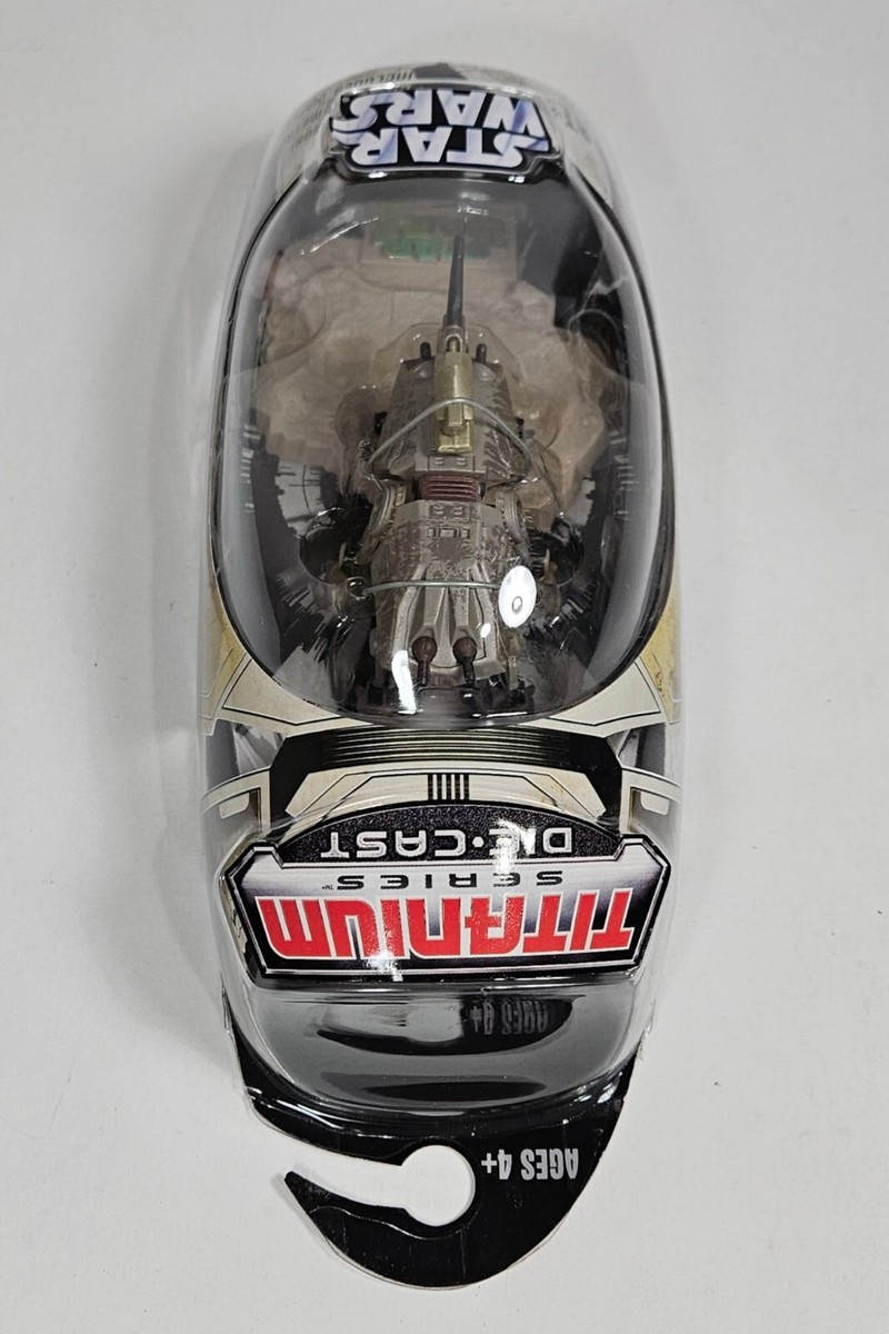 STAR WARS AT-TE CLONE WALKER TITANIUM SERIES THE CLONE WARS DIE