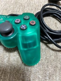Playstation2 Dual Shock2 Emerald Green clear Sony PS2 Japan Official Controller