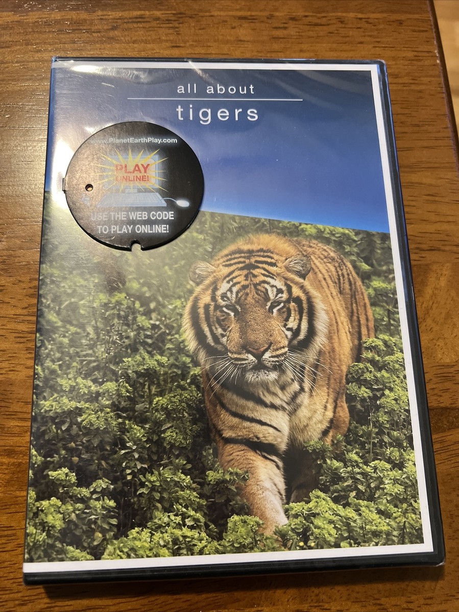 All About Tigers Dvd 2009 Kids Family Animal Dvd BBC EARTH DVD