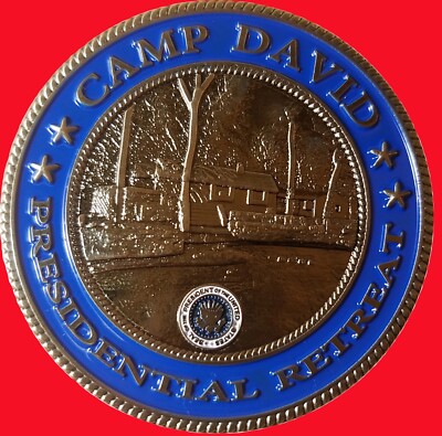CAMP DAVID PRESIDENTIAL RETREAT SPECIAL MISSIONS COMMAND CHALLENGE COIN 2'' t  38