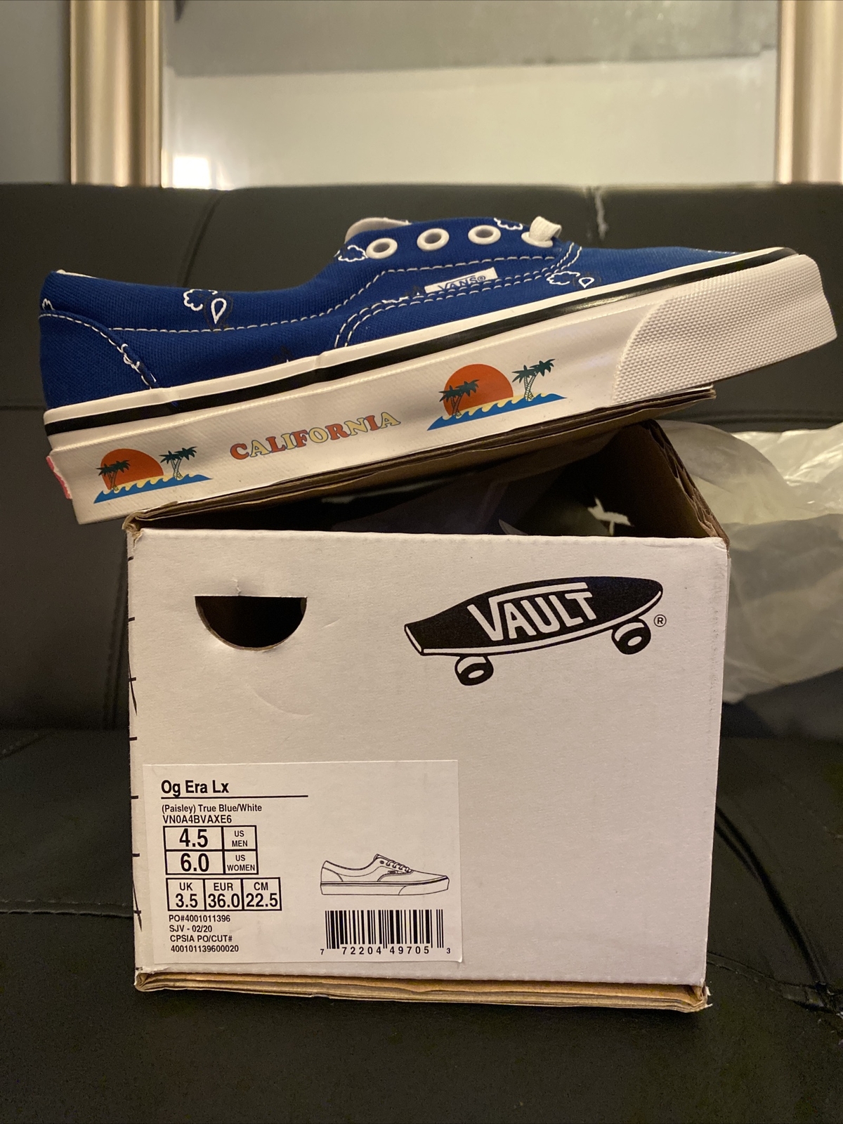 vans paisley og era lx