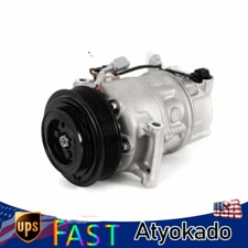 AC Air Conditioner Compressor W/ AC clutch For 2013 2014 2015 Nissan Sentra 1.8l