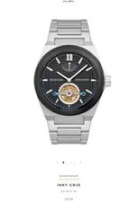 Thomas Earnshaw Men’s Silver Stainless Steel Bracelet Watch Blenkinsop Ltd 