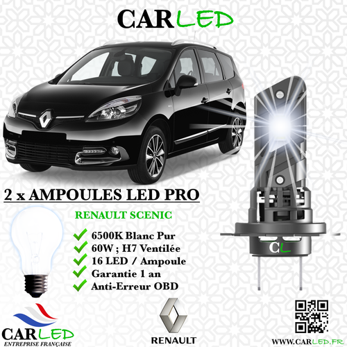 Pack LED RENAULT SCENIC III (JZ0/1_) 2.0 dCi (JZ0L) (2009 à 2024) – Pack Complet main image 1