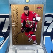 2009-10 Fleer Ultra #258, ERIK KARLSSON SP RC🔥🔥🔥 Gold Ultra Rookie Card