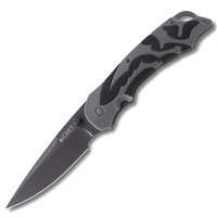 Crkt Moxie Fine Edge Folding Knife Grey Crkt Moxie Fine Edge Folding Knife Grey