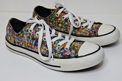 Size 6.5 - Converse Chuck Taylor All Star Ox Multicolor Ladies Shoes