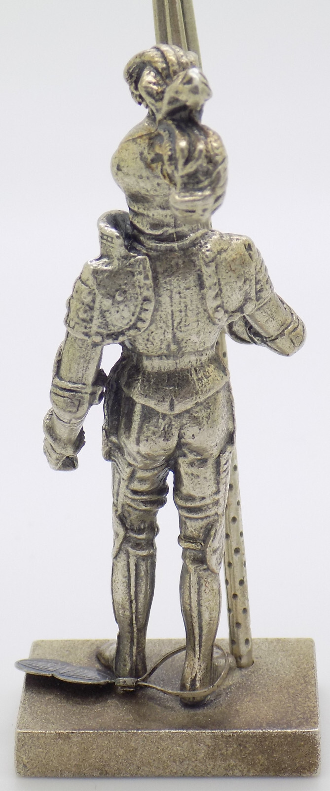 Vintage Italian Handmade Genuine Silver UNO-A-ERRE Knight Rare LARGE Figurine