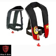New M-33 In-Sight Manual Inflatable Life Jacket Lifevest PFD Fishing Boating