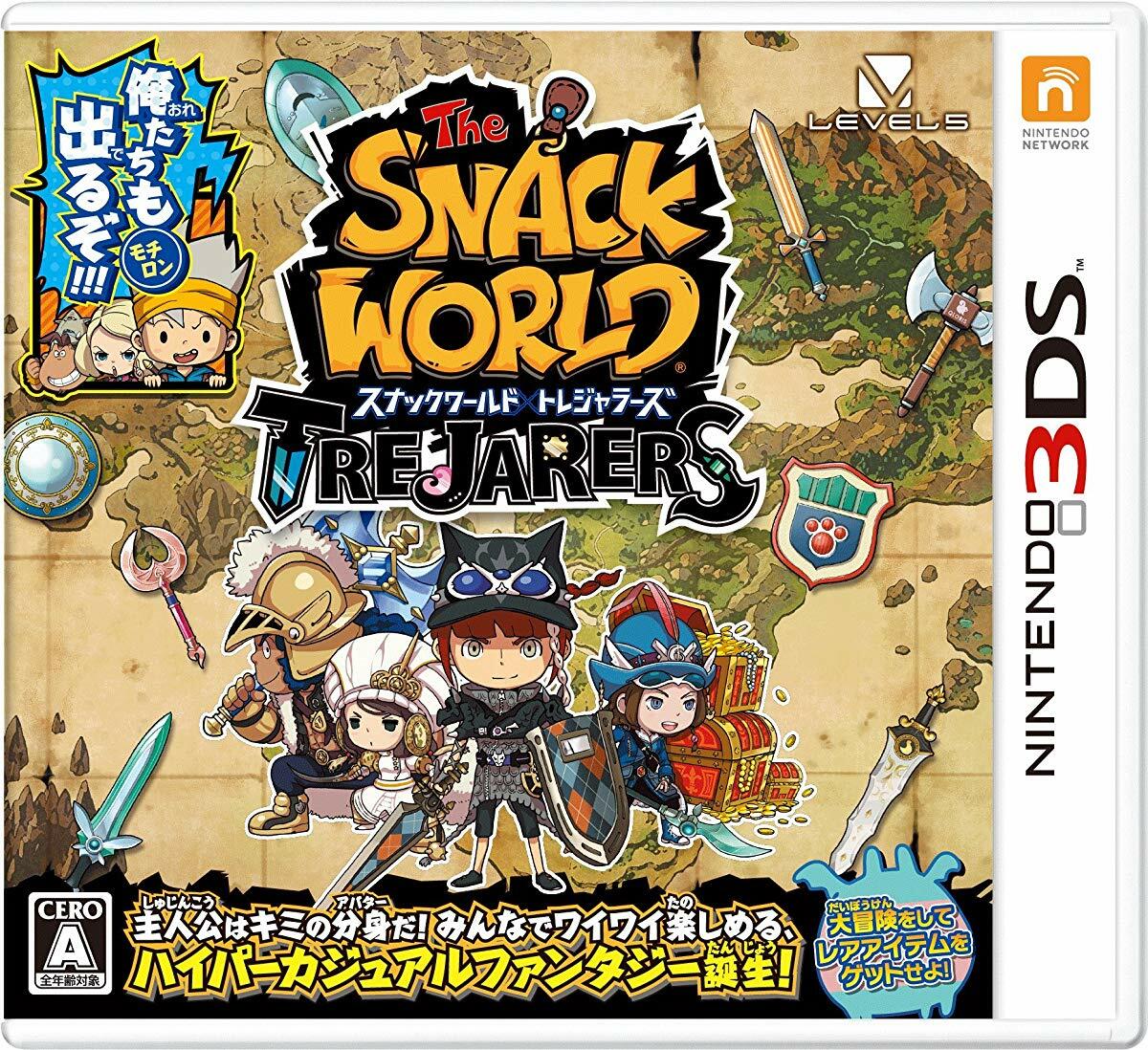 Nintendo 3DS Snack World Trejarers Japanese game | eBay