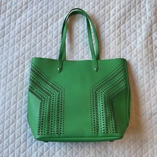 Stella And Dot Crossbody Bag Kelly Green Fillmore Tote Shoulder Bag W/ Purse