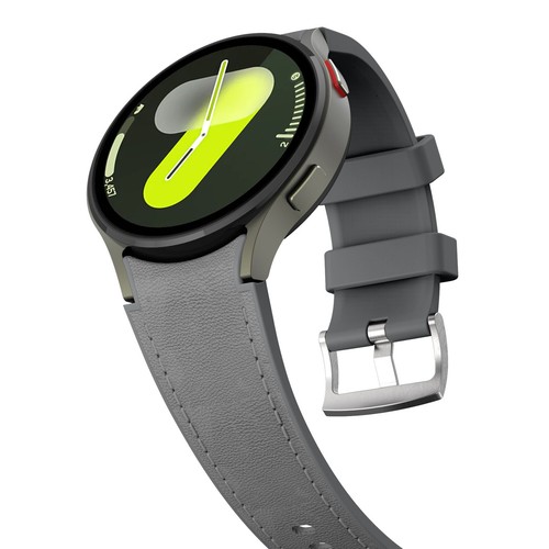 Adjustable Soft Leather Sports Watch Band For Samsung Galaxy Watch 7 FE 6 5 4 - Picture 42 of 61