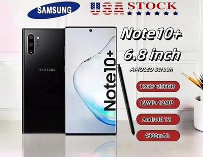 NEW Samsung Galaxy Note10 - 256 GB  (Unlocked) Smartphone SM-N975U -Macron Black