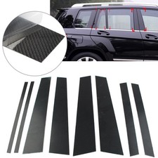 For Mercedes Benz CLK 10-15 8x Car Exterior Door Window B Pillar Post Cover Trim