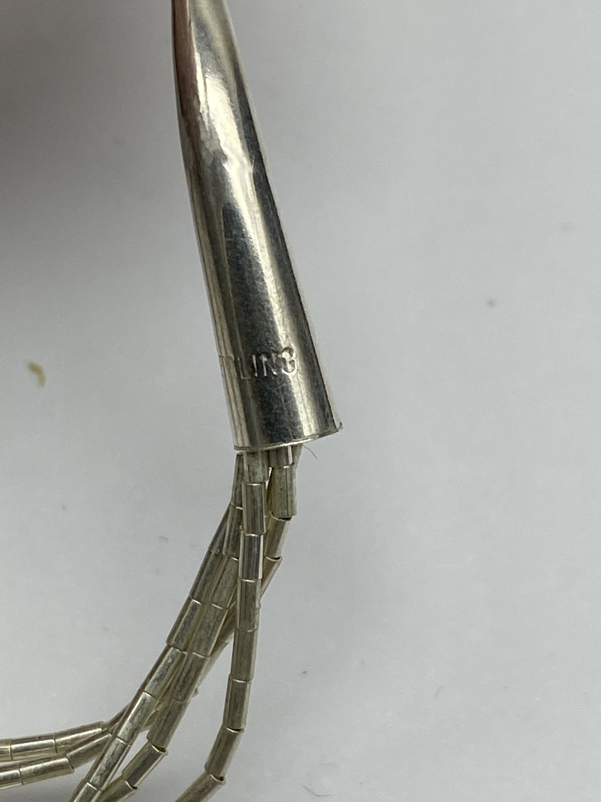 Sterling Silver White Gemstone Native American St… - image 8