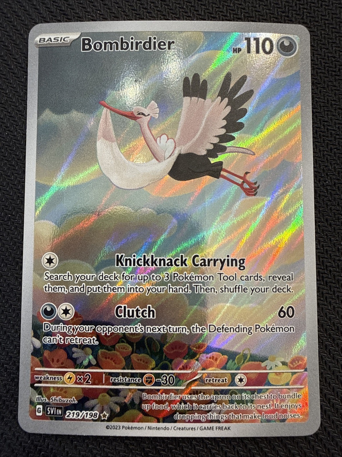 bombirdier pokemon card value - 234/182 - Paradox Rift - Full Art - Ultra Rare [Colorless] Bombirdier #219 Prices | Pokemon