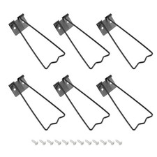 3.39" Easel Back, 6 Sets Metal Picture Frame Back Stand Photo Frame Easel Bac...