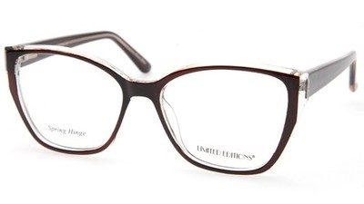 NEW LTD Limited RAMONA Brown Crystal Eyeglasses Frame 55-17-142mm B46mm