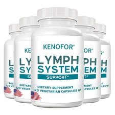 Lymph System Support Supplement with Extract Echinacea Purpurea Dandelion,Detox