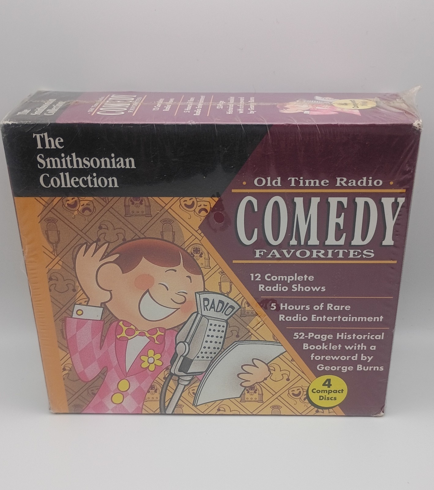 Old Time Radio Comedy Favorites by Smithsonian Institution Staff (1995, CD) NEW