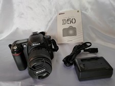 Nikon Digital SLR Camera D50 Black Lens Kit AF-S DX Zoom-Nikkor ED 18-55mm