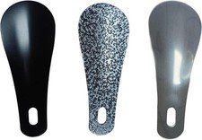 3-Pack Metal Shoe Horn 3.9 Inch Travel-Friendly Shoe Helper for Men, Women