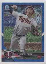 2018 Bowman Chrome Prospects Blue Shimmer Refractor 60/150 Blayne Enlow y0i