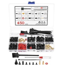 Computer Screws, PC Motherboard Screw Standoffs Sets for Hard Drive Fan SSD CD..