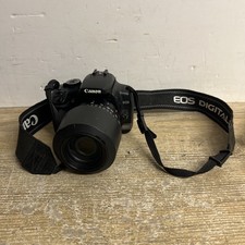 Canon 400D DSLR Camera 10.1MP with 55-200mm Lens, Untested Black