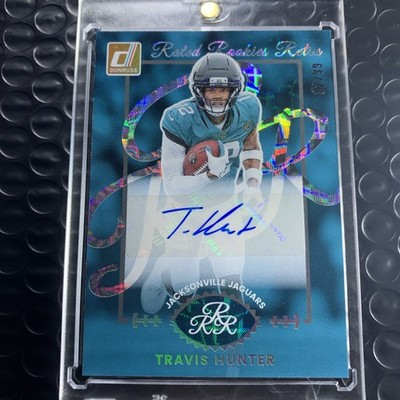 Travis Hunter - 2025 Donruss Rated Rookie Retro Auto  32/99     