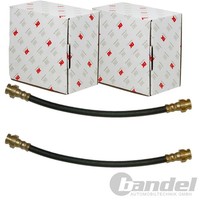 2X NK BremsschlÄUche Hinten Passend FÜR Links+Rechts