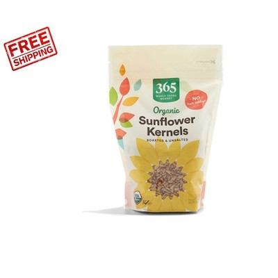 Pure Flavor Organic Roasted Sunflower Kernels - 12 Ounce for Healthy Snacking