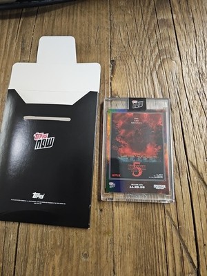 Topps Now - Stranger Things Season 5 One Last Adventure STRA-SP01 Short Print