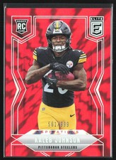Kaleb Johnson 2025 Donruss Elite Aspirations Shimmer RC /999 #127 Pittsburgh