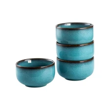 Ceramic Salad Bowl Set, 15 OZ Cereal Bowls Set of 4, Porcelain Rice Bowls for...