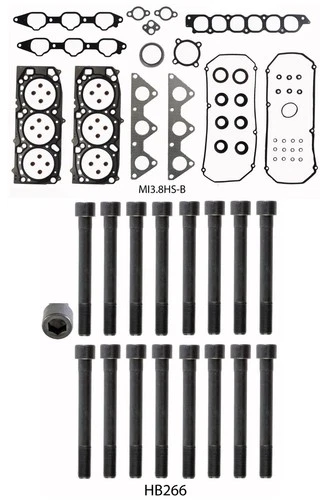 Jeu de Joints Culasse pour Mitsubishi Éclipse 3.8L SOHC 2006-2011 Ra / 664RB - Photo 1/5