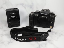Panasonic Lumix DMC-G2 Black 12.1MP Micro Four Thirds Camera Body ~6,550 Shots