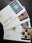 GB QEII 1980 to 2011 Decimal Booklet Pane First Day Covers - FDCs