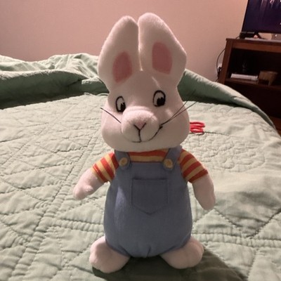 Max Bunny Max & Ruby Rosemary Wells Brother In Overalls Cute Plush 8  Tall