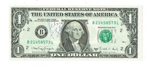 Peter Boyle JSA Vintage Signed 1988 Uncirculated $1 Bill Auto Actor Died 2006