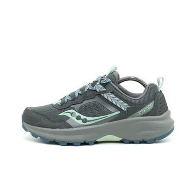 Saucony Damen TR16 Sportschuh Grau/Minze Synthetik Excursion Laufschuh EU 38.5
