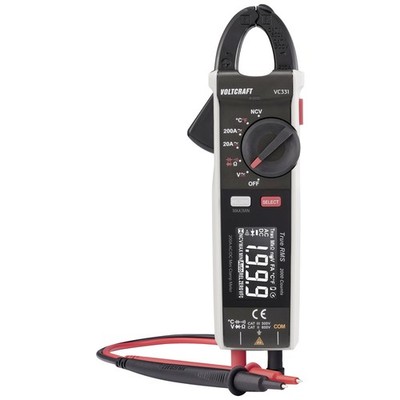 VOLTCRAFT VC-331 SE Stromzange    CAT II 600 V, CAT III 300 V Anzeige (Counts...