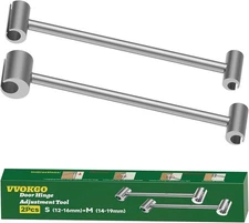 Door Hinge Adjustment Tool, Hinges Gap Adjusting S (12-16mm) + M (14-19mm) 